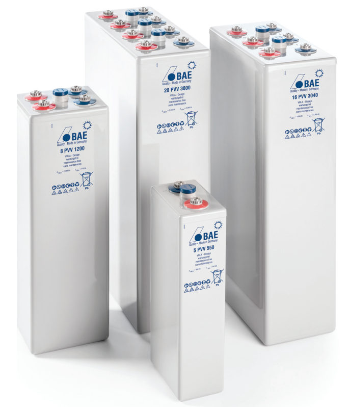 Batterie gel BAE secura solar 3PVV210 2v 236 ah c100_0