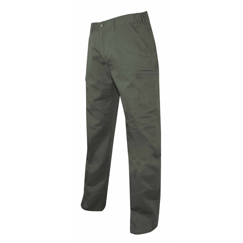 Pantalon multipoches BECASSE 65%Polyester 35%Coton 245g (Kaki) - PCP273-38 - LMA_0