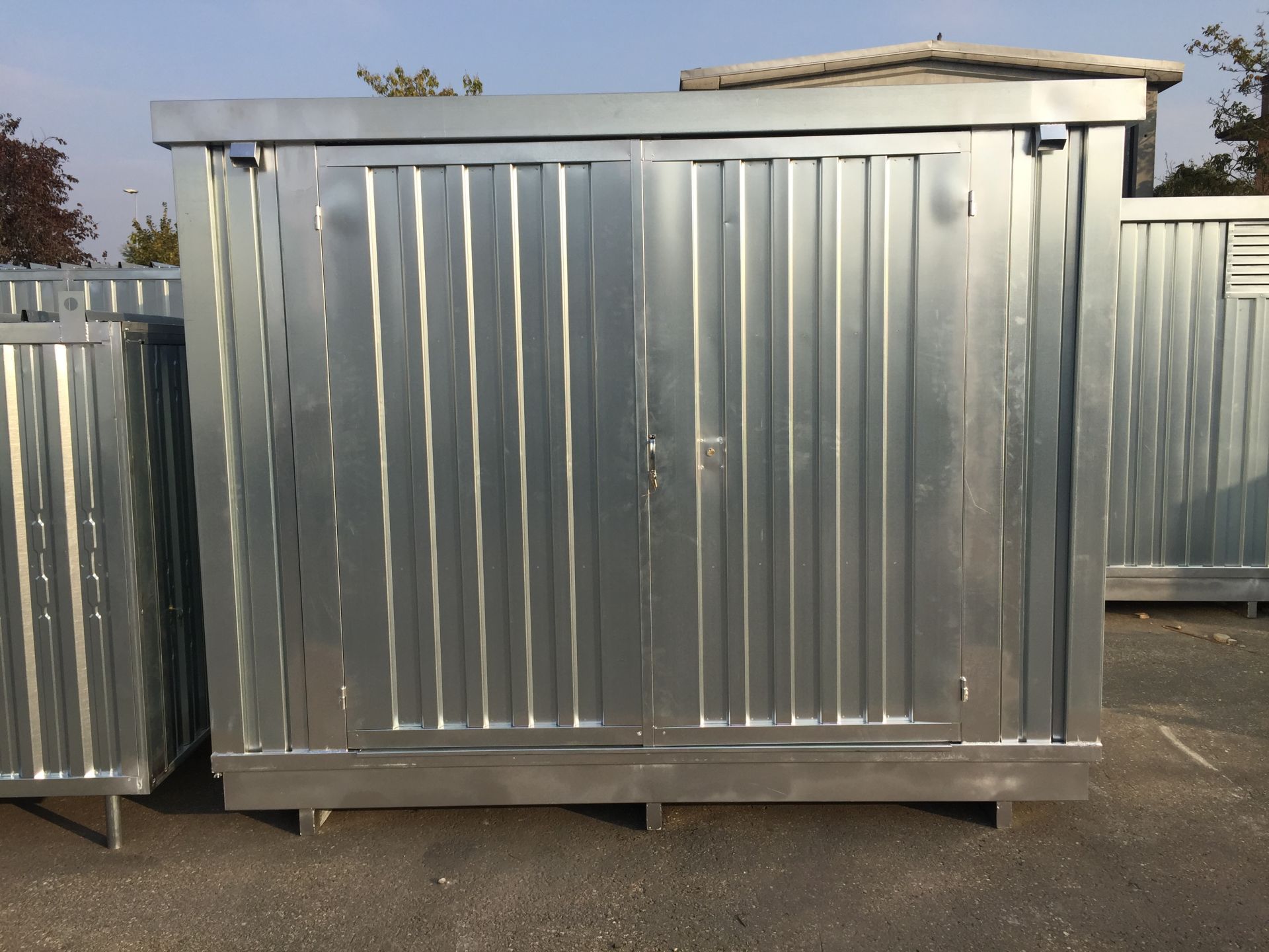 Container de stockage galva / démontable / 6m00 x 2m30 x 2m20 (h)_0