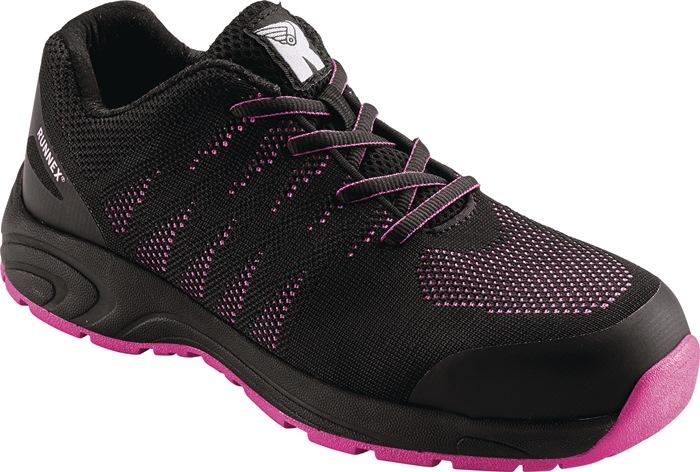 Chaussure de sécurité pour femmes GirlStar 5180 pointure 40 noire/rose S1P SRC EN ISO 20344/20345 polyester RUNNEX_0