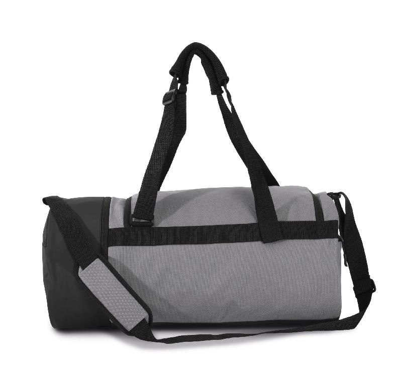 Sac de sport forme tube avec compartiment chaussures séparé -  Réf: KI0630_0