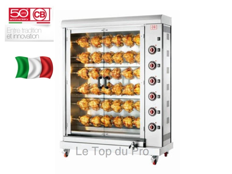 Rôtissoire électrique à broche 36 poulets e-36pb-s6_0