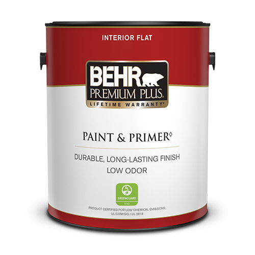 Peinture intérieure mate - Behr Premium Plus - finition plate - 250 à 400 m² par gallon_0