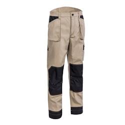 Pantalon de travail multipoche  OROSI beige|poches noires T.XS Coverguard - XS polyester 5450564053052_0