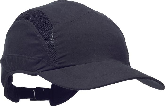 Casquette de protection First Base 3 Classic 52-65 cm noir 100 % polyester EN812:A1 3M_0