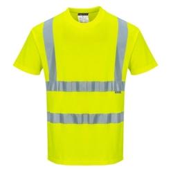 Portwest - Tee-shirt manches courtes en coton COMFORT HV Jaune Taille XL - XL 5036108268238_0