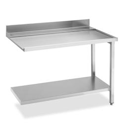 Smeg Table de sortie frontale en 1200 mm, côté droit - gris WTX61200R8_0