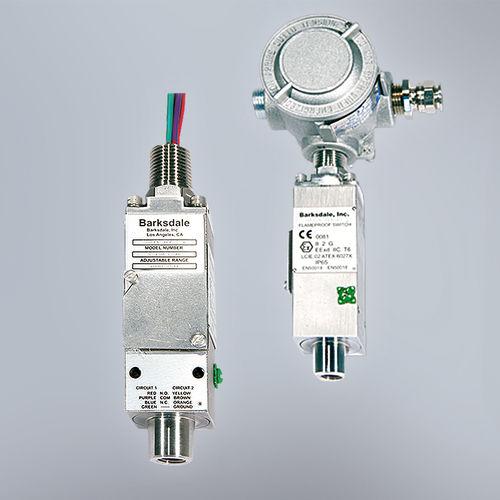 Pressostat à membrane  -  96 series  -  BARKSDALE - Certifié IECEx & ATEX - SIL2/3 (IEC 61508) - NEMA 4x, 7 & 9_0