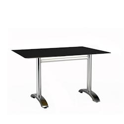 Resol GARBAR MAX Table Rectangulaire Intérieur, Extérieur 120x80 Pied Aluminium - Tableau Noir_0