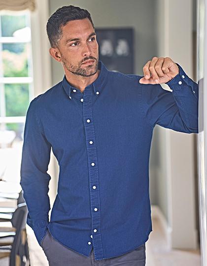 Chemise en sergé décontractée pour homme - Tee Jays - N° de série: 4002_0