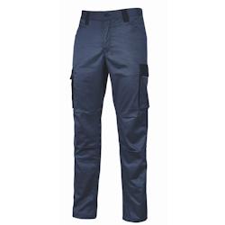 U-Power - Pantalon de travail bleu foncé Stretch et Slim CRAZY Bleu Foncé Taille L - L bleu 8033546372302_0