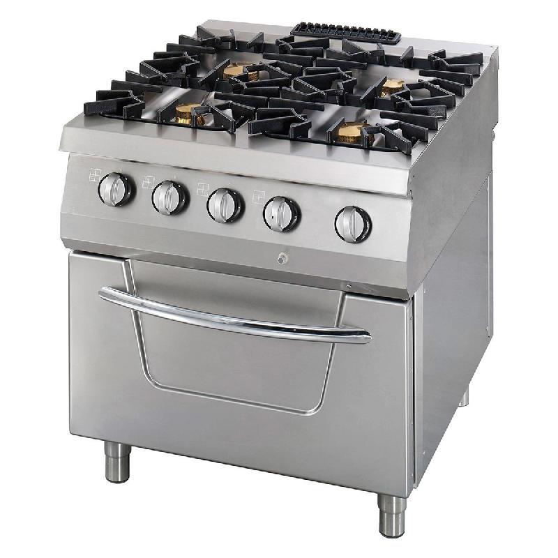 Premium cuisinière - 4 brûleurs - unité double - profondeur 90 cm - gaz_0