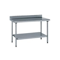 Tournus Equipement Table inox adossée 900 x 1800 x 800 cm Tournus - plastique 424826_0