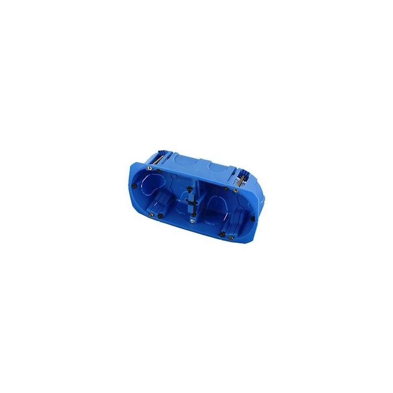 Btier blue box dble entraxe 71mm d67 prof40_0