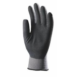 Coverguard - Gants déperlants anti froid noir en PVC EUROICE 2 (Pack de 10) Noir Taille 7 - 3435241066275_0