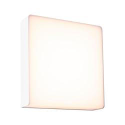 Paulmann Applique d'extérieur LED Azalena Détecteur haute fréquence  IP44  250x97mm 3000K 8,5W 700lm 230V  Blanc Matière plastique#Aluminium 94841_0