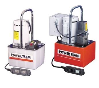 Pompe électrique portable 2 vitesses adaptée aux applications de construction et de maintenance jusqu'à 55 tonnes - PE17_0