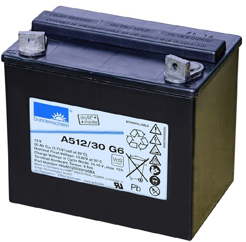 Batterie Gel dryfit A512/30 G6 12V 30Ah Sonnenschein_0