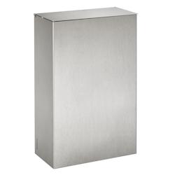 Poubelle murale en inox brossé 10l - 51363 - ROSSIGNOL - gris inox 51363_0