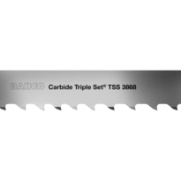 Lame de scie à ruban polyvalente aiguisée en carbure Bahco - 3868 Carbide Triple Set® TSS - Sur mesure_0