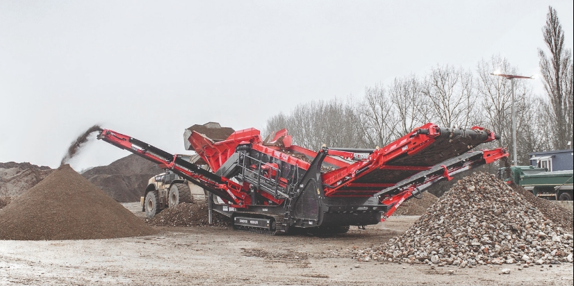 Scalpeur à flux libre Sandvik QE442 - solution mobile polyvalente et efficace pour matériaux difficiles à cribler_0