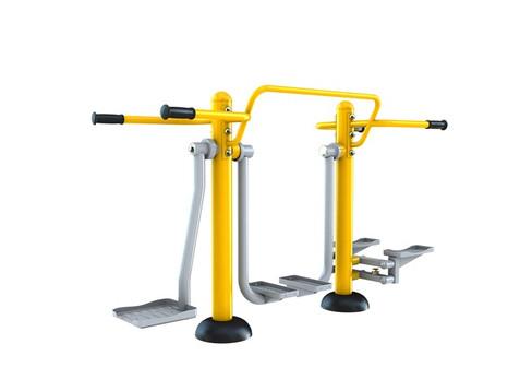 Appareil de fitness extérieur  -  fitness >  -  surfeur + marcheur + stepper_0