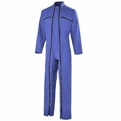 Cepovett - Combinaison de travail 2 Zip  polyester majoritaire Essentiels Bleu Bugatti Taille S - S bleu 3184370049382_0