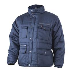 Coverguard - Blouson de travail 2 en 1 bleu marine POLENA SLEEVE Bleu Marine Taille XL - XL bleu polyester 3435241524423_0