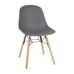 Chaises Bolero Arlo gris foncé (lot de 2) - UNFB815_0