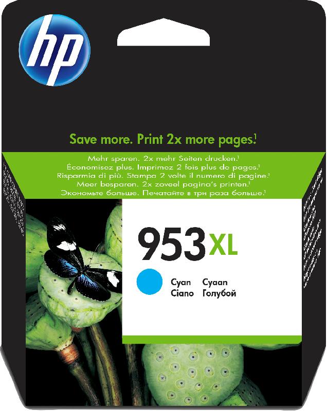 HP 953XL Cartouche d’encre cyan grande capacité authentique_0