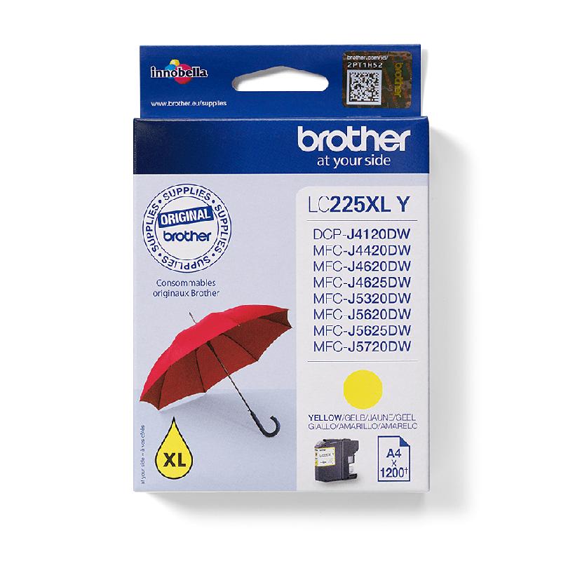 Brother LC225XLY - Cartouche d'encre originale - Jaune_0