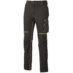 U-Power - Pantalon de travail Slim noir WORLD Noir Taille 3XL - XXXL noir 8033546425282_0