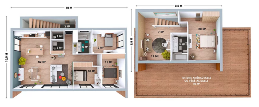 Maison à ossature en bois IGC Bois