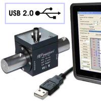 Couplemètre rotatif avec interface USB et logiciel - Référence : RT2USB_0