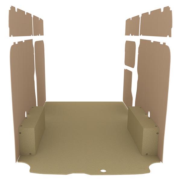 Habillage bois natural K2 aggloméré + MDF / Portes arrière incluses_0