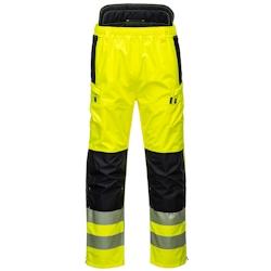 Portwest - Pantalon de travail haute visibilité PW3 EXTREME Jaune / Noir Taille M - M jaune PW342YBRM_0