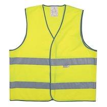 Gilet de sécurité jaune à 2 bandes rétroréfléchissantes   - M - Lot de 8_0