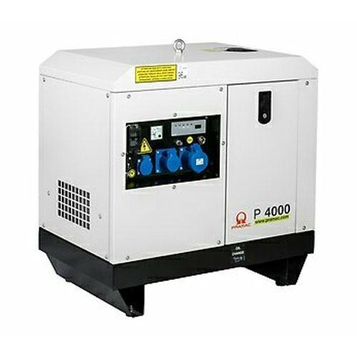 Groupe électrogène monophasé diesel 320 cm³ P4000 DE + AVR + DPP + Prise CONN - 3,24 kVA - PRAMAC - PF322SYAZ05_0