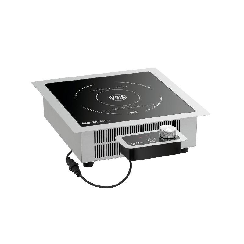 Réchaud inox à induction vitrocéramique 1 x (Ø)240 mm, 3500 W, 220 V - MONO_0