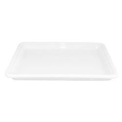 Gastronoble Olympia Whiteware Plat GN1/2 3cm de profondeur - porcelaine CD716_0