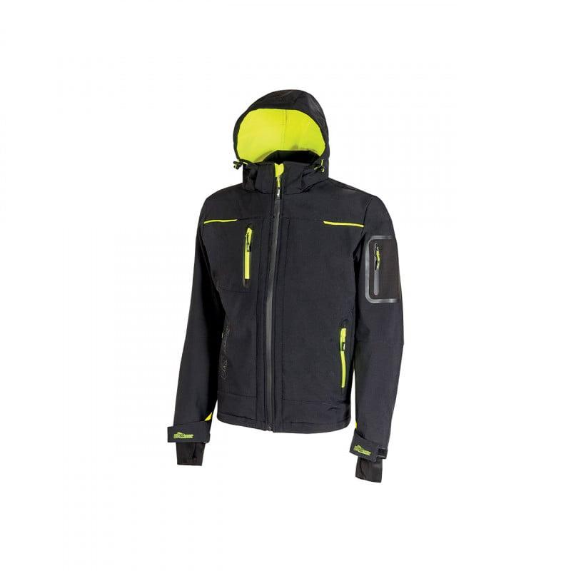 Veste Soft Shell Space Black Carbon U-Power | FU187BC_0