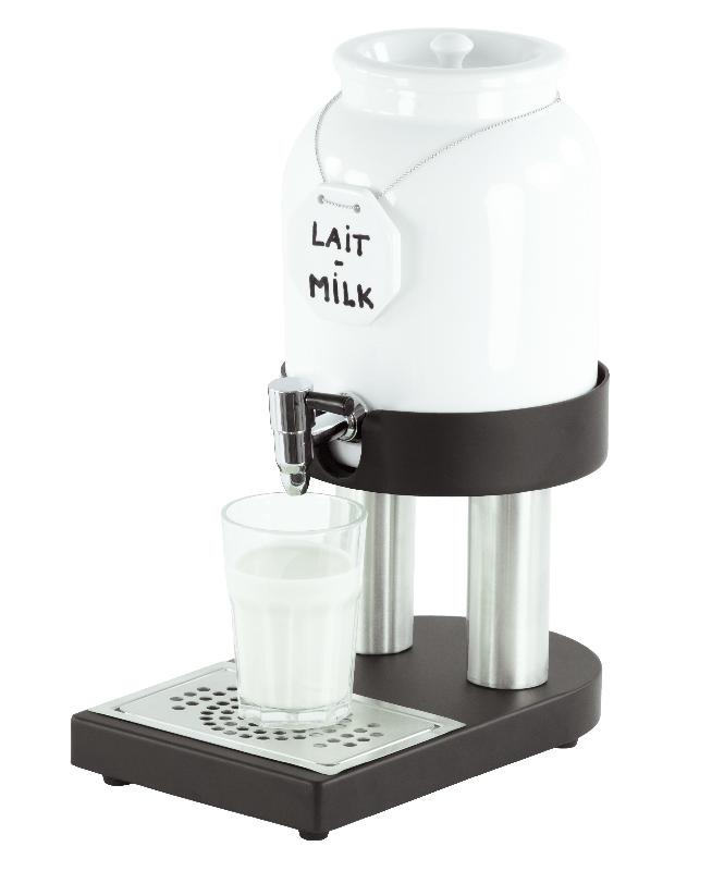 Distributeur de lait froid en porcelaine 4L_0