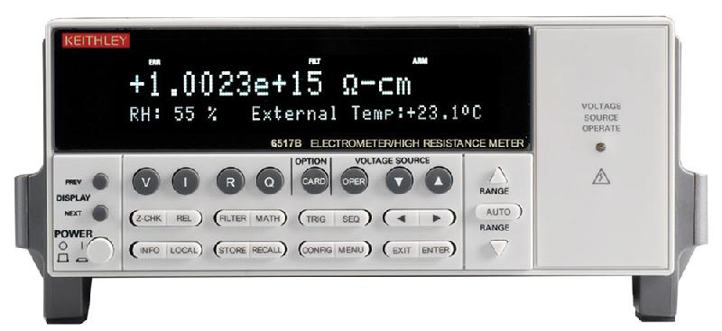 6514/E | Électromètre programmable avec bruit < 1 fA et impédance d'entrée > 200 GΩ en tension_0