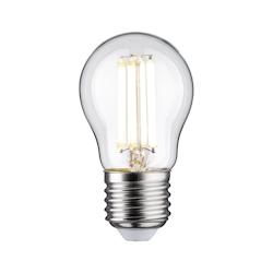 Paulmann Eco-Line Filament 230 V Sphérique LED Kit de 1  80 mm 840lm 4W 4000K  Clair 29214 - blanc verre 29214_0