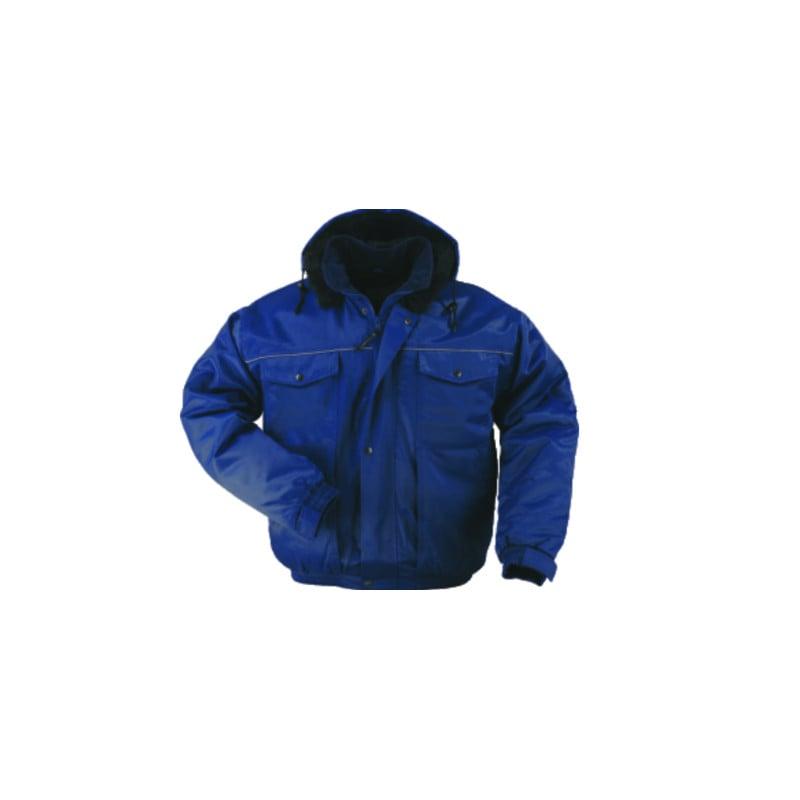 Blouson - BEAVER - 60%CO/40%PES + Fourrure intérieure - Bleu - COVERGUARD | MO57640_0