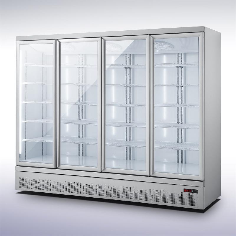 Combisteel - vitrine réfrigérée positive 4 portes vitrées_0