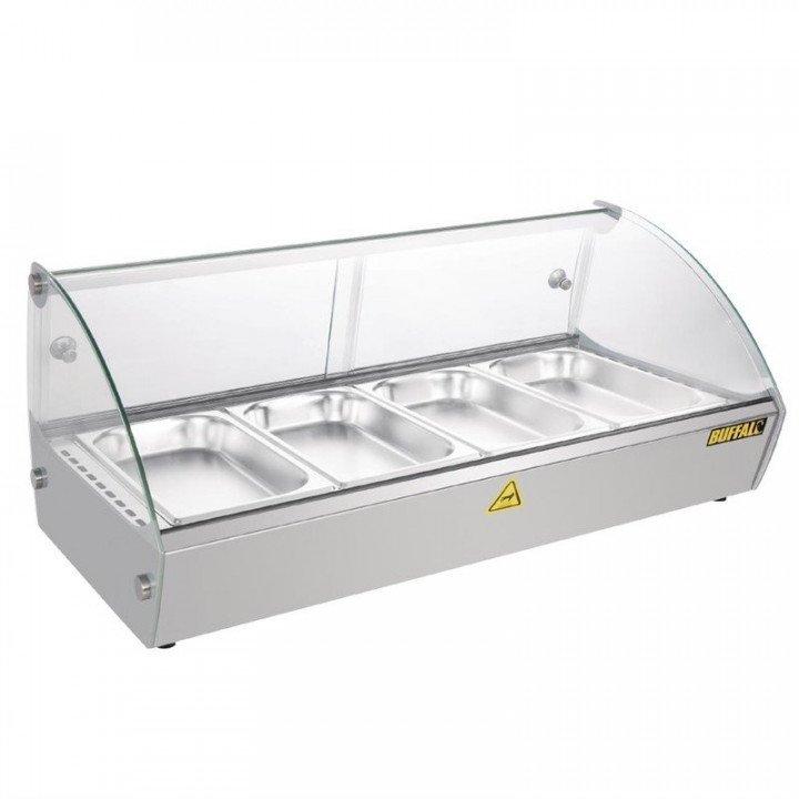 Vitrine chauffante 4 x GN 1/3 (P) 40 mm, 500 W, 220 V - MONO_0