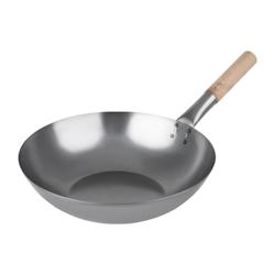 Wok en acier doux Vogue 35,6 cm - EQK297_0