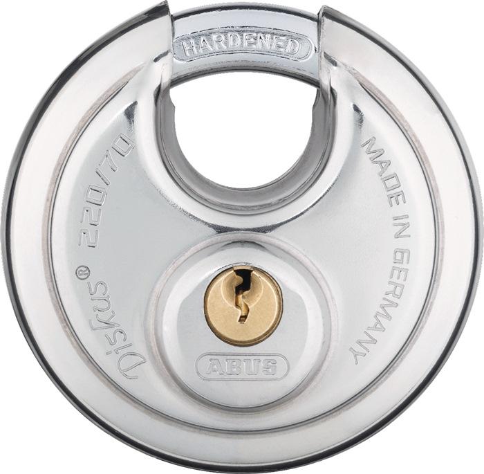 Zylindervorhangschloss 220/70 Schlosskà¶rperbreite 70 mm Edelstahl ABUS_0