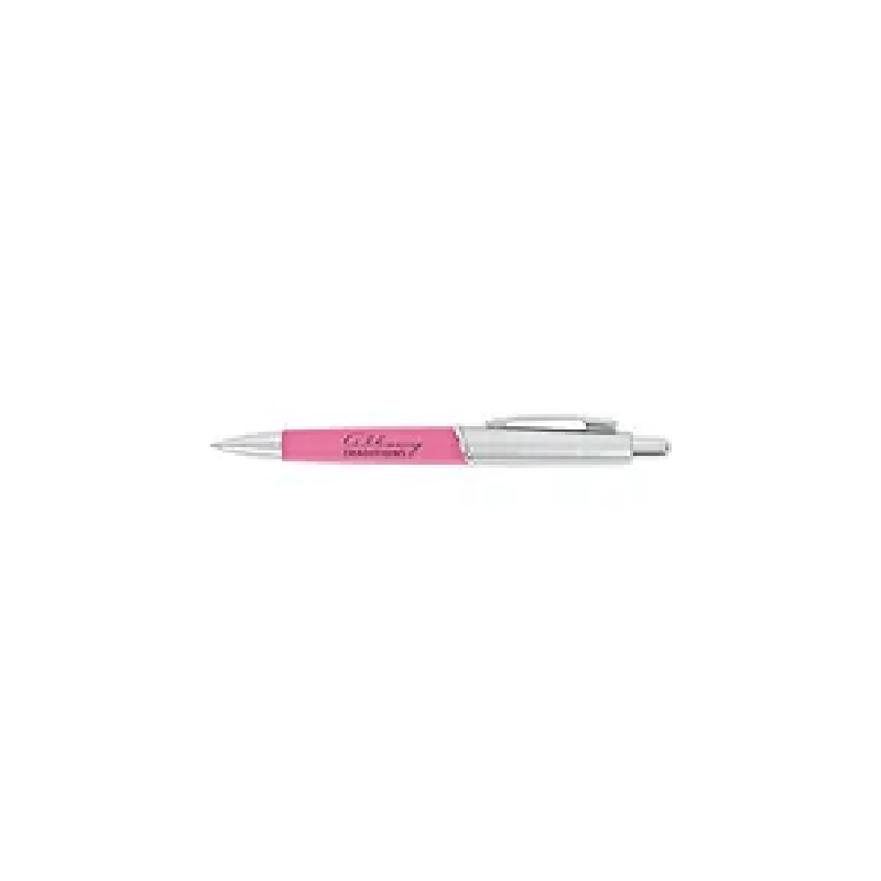 Modèle Venise - Stylo à bille en plastique avec clip en métal - 13,7 cm de long, diamètre 1,1 cm_0